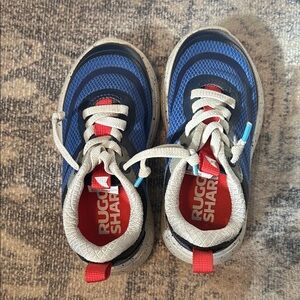 Kids Rugged Shark Blue and Red Shoes
